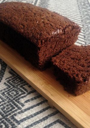Una foto de Budín vegano de cacao y café ☕