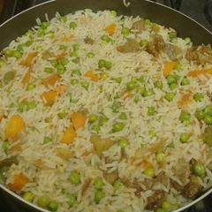 A picture of Vegetable Rice.