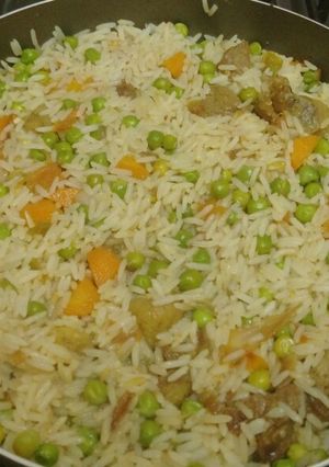 A picture of Vegetable Rice.