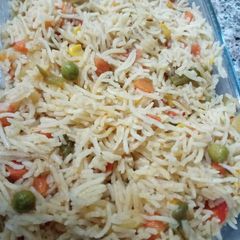 A picture of Vegetable rice.