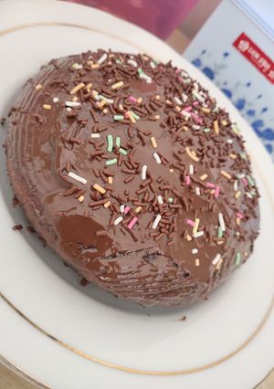 Foto resep Brownis chocolatos kukus anti gagal (no mixer & takaran sendok)