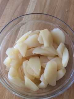 Une photo de Poires au sirop