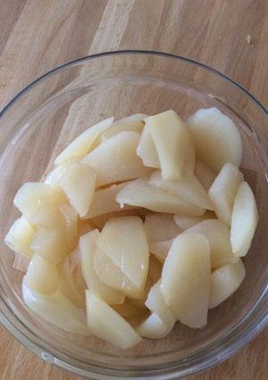 Une photo de Poires au sirop