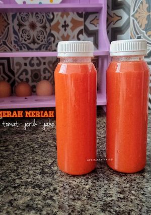 Foto resep Jus Merah Meriah