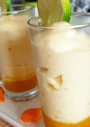 Une photo de Mousse de mangue