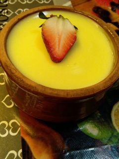 صورة لوصفة طاجن كيكة الفانيليا بالكاسترد 😋❤️