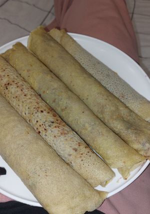 Glutènmentes, lassú felszívòdàsú palacsinta recept fotója
