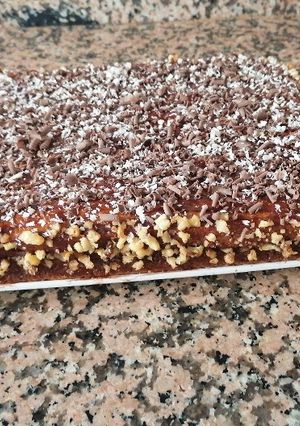 صورة لوصفة كيكة عائلية