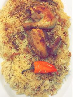 صورة لوصفة رز بالدجاج