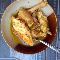 A picture of Chicken pepper soup.