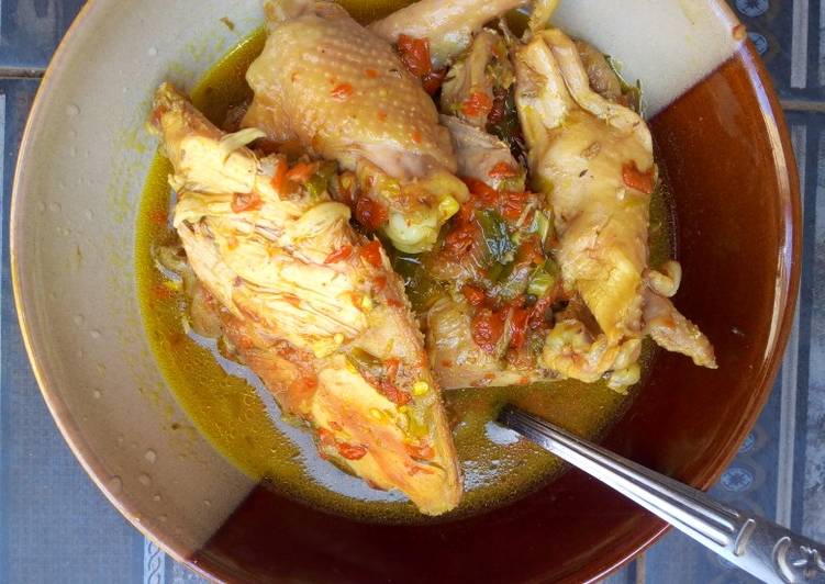 Steps to Prepare Quick Chicken pepper soup