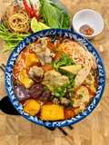 Vietnamese Crab-cake Noodle Soup | Bún Riêu