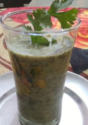 A picture of Bathua raita.