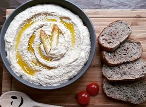 Une photo de ☆Houmous d’Asperges Blanches & Tahin☆