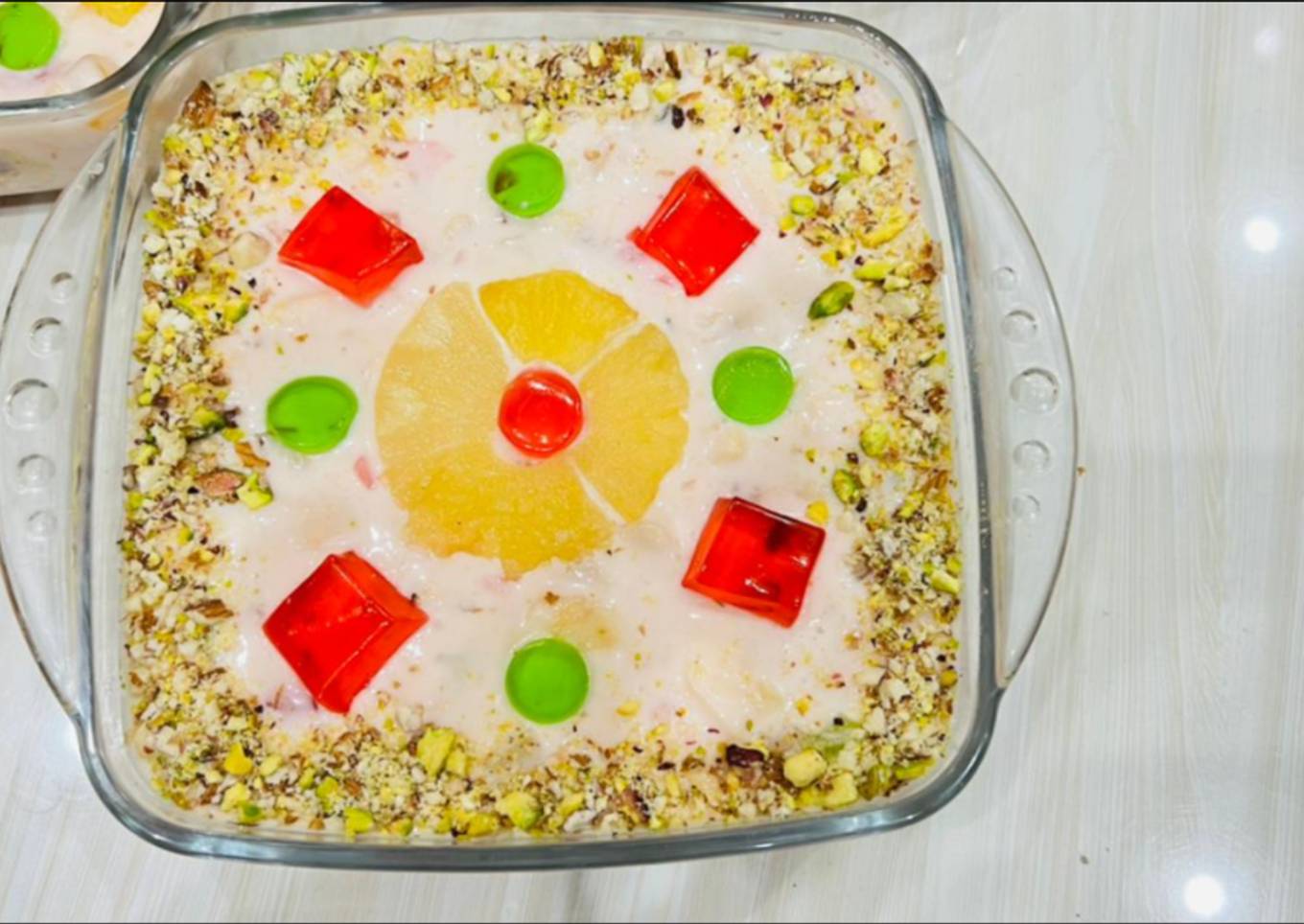 Cream Fruit Dessert