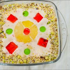 A picture of Cream Fruit Dessert.