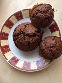 Egyszerű nagyon csokis muffin recept fotója