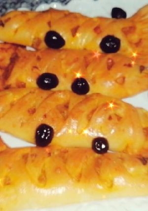 صورة لوصفة مملحة بدون خميرة مقرمشة او بي النقانق 👍🌭