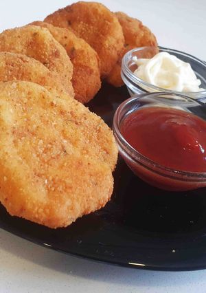 Una foto de Nuggets sin gluten | Con queso Philadelphia