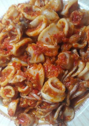 Foto resep Cumi balado keto friendly
