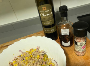 Foto principal de Ensalada templada de arroz integral