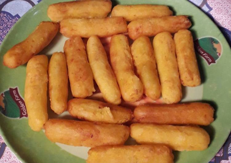 Resep Stick kentang keju yang Sempurna