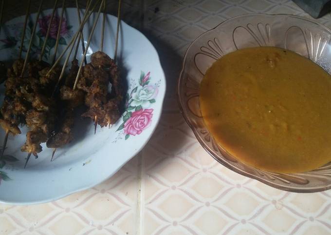 Ternyata begini lho! Resep buat Sate Daging Sapi