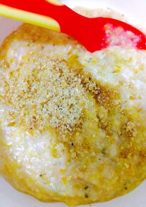 Foto resep Bubur Oat Quinoa Butternut Ayam Keju Tabur Flaxseed (Mpasi 8m+)