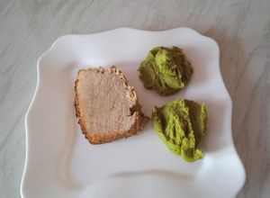 O poză a rețetei Pulpa de porc cu mustar și miere la cuptor.
