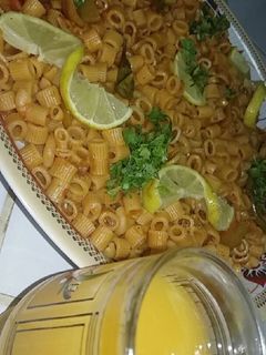 صورة لوصفة 😋 مكرونة بالكشنه 👅👍