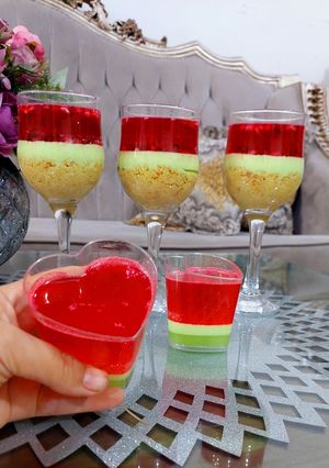 عکسی از دستور چیزکیک انار دسرلیوانی