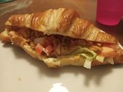 Una foto de croissant sin huevo
