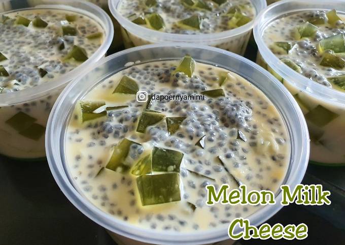 Resep Melon Milk Cheese Enak Banget Resep Janda