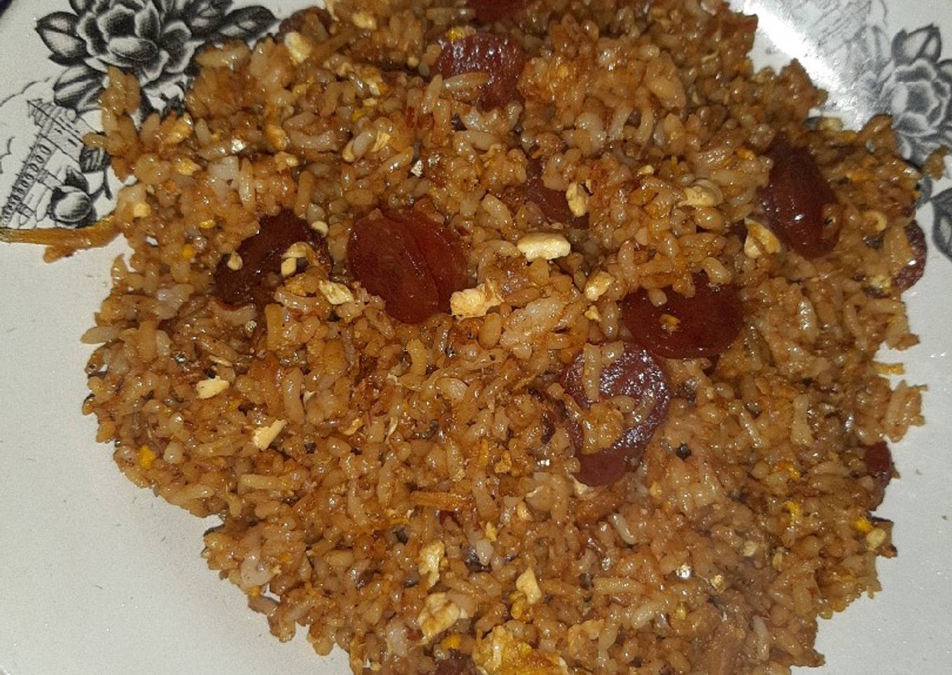Nasi goreng Terlapchiong (teri lapchiong)
