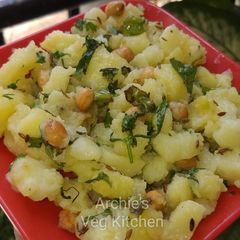 Vrat Aloo sabji A picture of Vrat Aloo sabji.