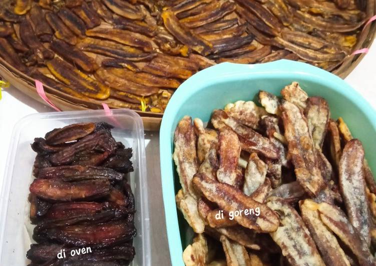 Pisang sale praktis enak dan manis