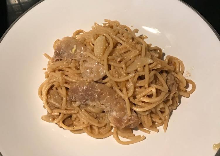 Wafu Pasta (Japanese Pasta)