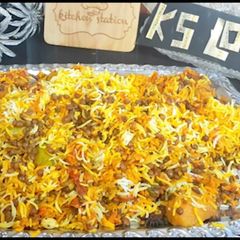 A picture of Alrehman masoor biryani.
