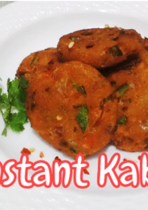 A picture of Instant Bread Kabab.