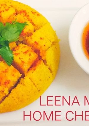 A picture of Traditional Gujarati Dhokla.