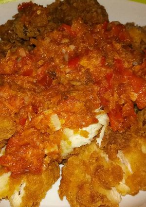 Foto resep Ayam Geprek Pedass