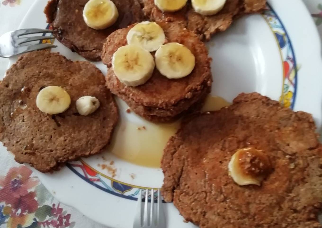 Tortitas de avena y miel