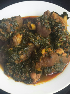 A picture of Vegetable soup.