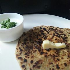 A picture of Aloo Paratha.