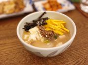 A picture of korean rice cake