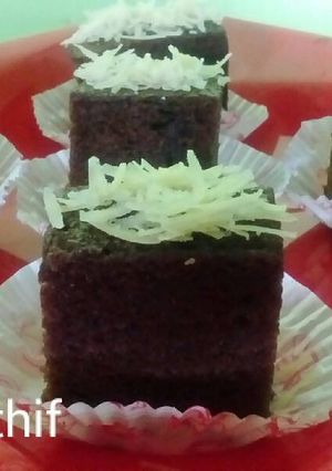 Foto resep Bolu nutrijel coklat kukus simple (tanpa mixer)