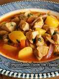 Caldillo de carne de res con papas🌹