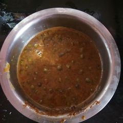 A picture of Pachhai Green Sundakkai Kuzhambu.