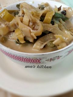 Foto resep Lodeh jantung pisang