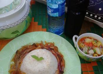 Easy Make Recipe Vermicelli chicken soup Savory Delicious